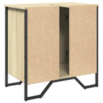 Servantskap Sonoma Eik 60X35X60 Cm Konstruert Tre