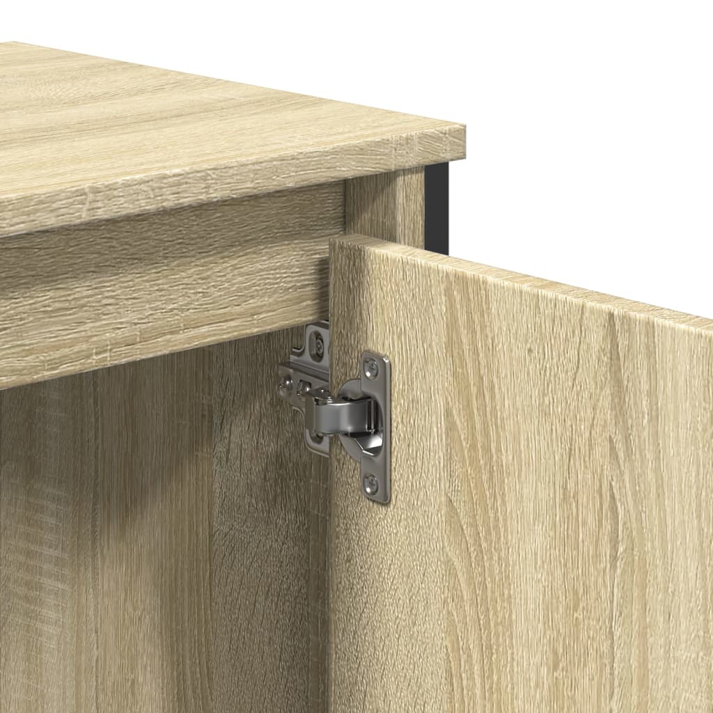 Servantskap Sonoma Eik 60X35X60 Cm Konstruert Tre