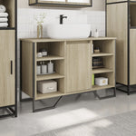 Servantskap Sonoma Eik 91X35X60 Cm Konstruert Tre