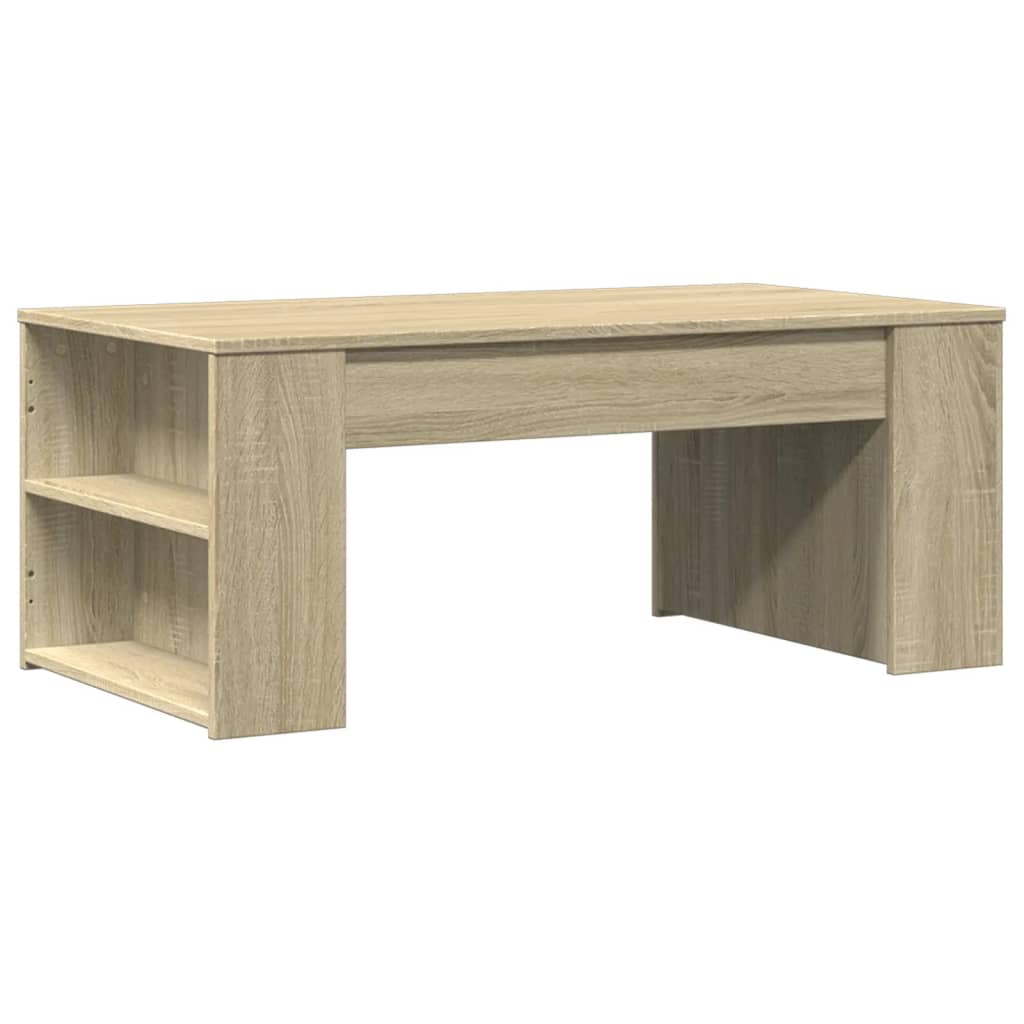 Salongbord Sonoma Eik 102X55X42 Cm Konstruert Tre