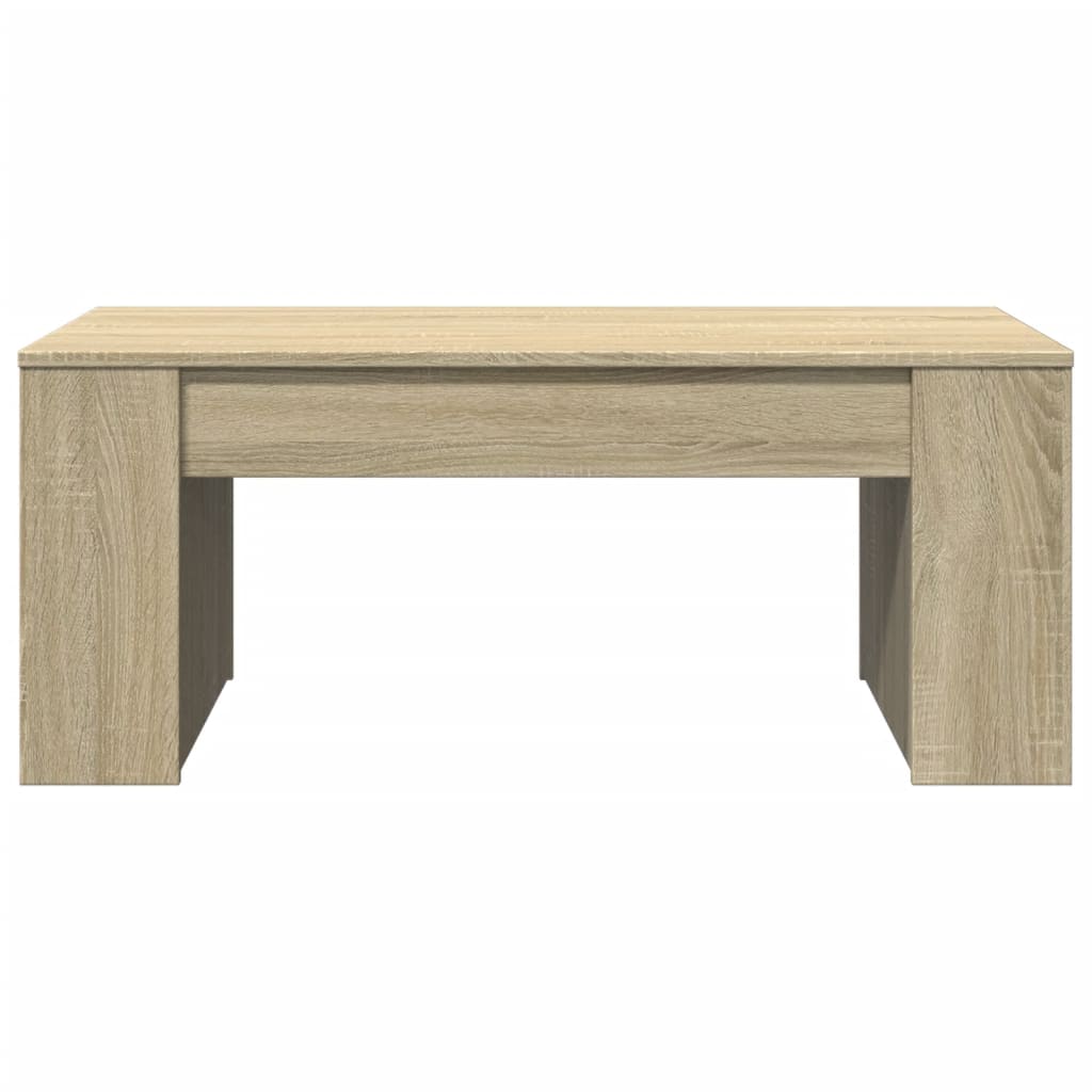 Salongbord Sonoma Eik 102X55X42 Cm Konstruert Tre