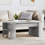 Salongbord Betonggrå 102X55X42 Cm Konstruert Tre