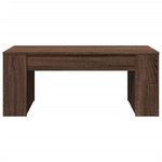 Salongbord Brun Eik 102X55X42 Cm Konstruert Tre
