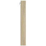 Vitrineskap Sonoma Eik 100X8,5X75 Cm Konstruert Tre