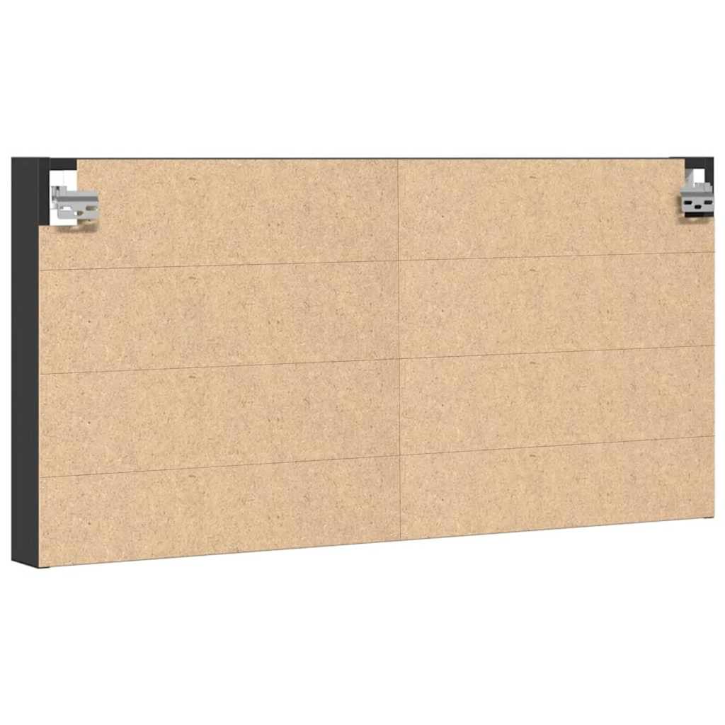 Hyller Svart 100X8,5X50 Cm Konstruert Tre