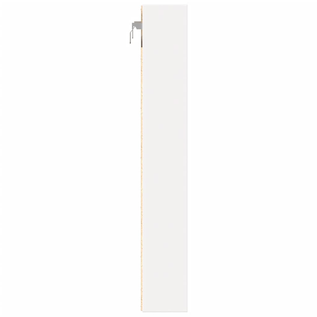 Hyller Hvit 60X8,5X58 Cm Konstruert Tre