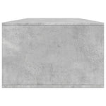Salongbord Betonggrå 102X55X35 Cm Konstruert Tre