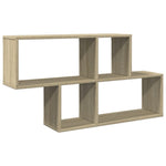 Vegghylle Sonoma Eik 100X20X53 Cm Konstruert Tre