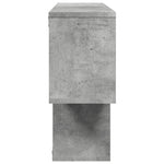 Vegghylle Betonggrå 100X20X53 Cm Konstruert Tre