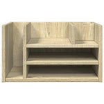 Hylle Til Skrivebord Sonoma Eik 44,5X24X25 Cm Konstruert Tre