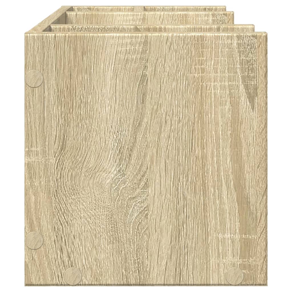 Hylle Til Skrivebord Sonoma Eik 44,5X24X25 Cm Konstruert Tre