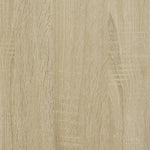 Hylle Til Skrivebord Sonoma Eik 44,5X24X25 Cm Konstruert Tre