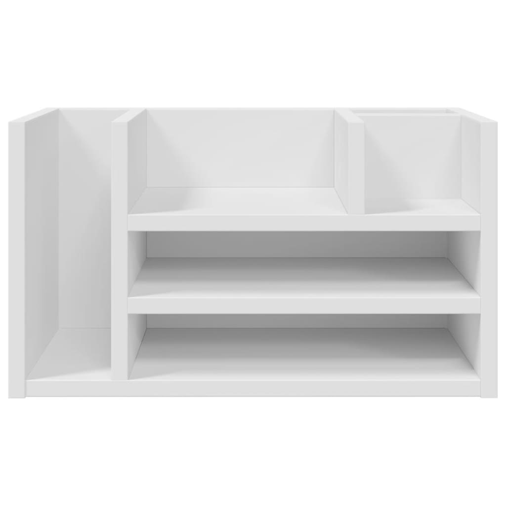 Hylle Til Skrivebord Betonggrå 44,5X24X25 Cm Konstruert Tre