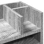 Hylle Til Skrivebord Grå Sonoma 44,5X24X25 Cm Konstruert Tre