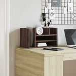 Hylle Til Skrivebord Brun Eik 44,5X24X25 Cm Konstruert Tre