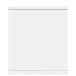 Hylle Til Skrivebord Hvit 36X26X29,5 Cm Konstruert Tre