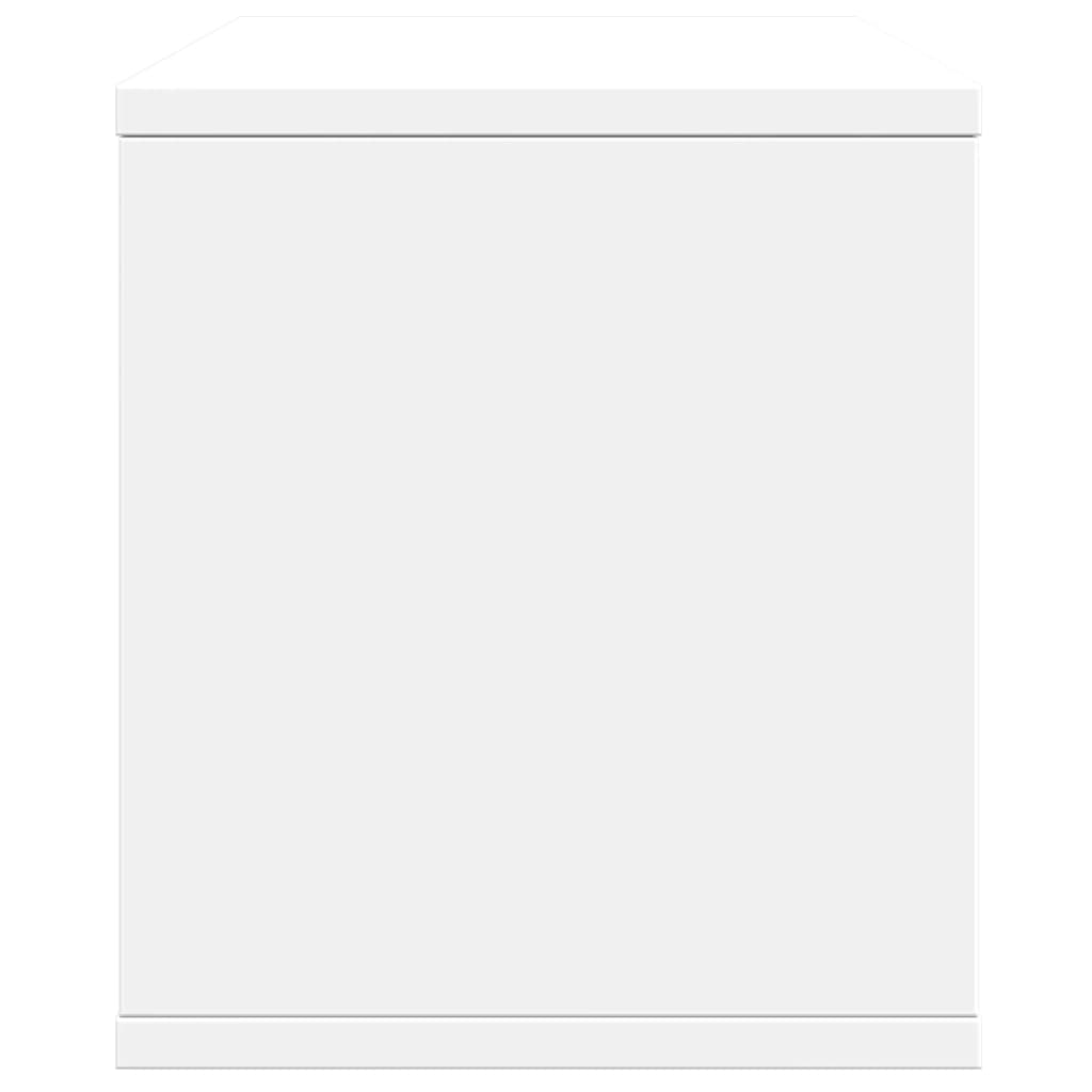 Hylle Til Skrivebord Hvit 36X26X29,5 Cm Konstruert Tre