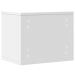 Hylle Til Skrivebord Hvit 36X26X29,5 Cm Konstruert Tre