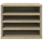Hylle Til Skrivebord Sonoma Eik 36X26X29,5 Cm Konstruert Tre