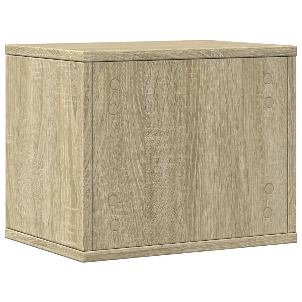 Hylle Til Skrivebord Sonoma Eik 36X26X29,5 Cm Konstruert Tre