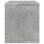 Hylle Til Skrivebord Betonggrå 36X26X29,5 Cm Konstruert Tre
