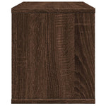 Hylle Til Skrivebord Brun Eik 36X26X29,5 Cm Konstruert Tre