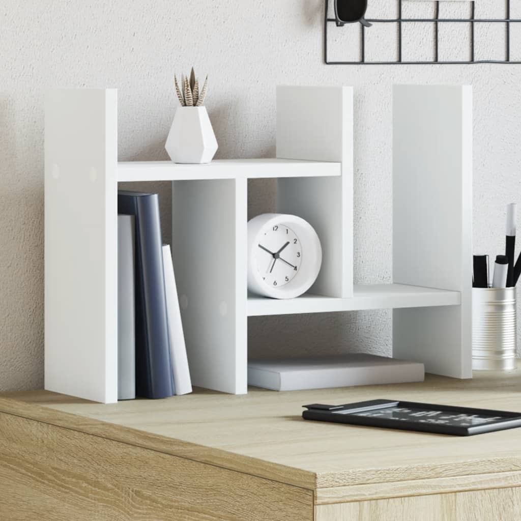 Hylle Til Skrivebord Svart 34,5X15,5X35,5 Cm Konstruert Tre