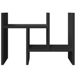 Hylle Til Skrivebord Svart 34,5X15,5X35,5 Cm Konstruert Tre