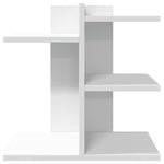 Hylle Til Skrivebord Hvit 42X21,5X42 Cm Konstruert Tre