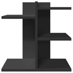 Hylle Til Skrivebord Svart 42X21,5X42 Cm Konstruert Tre