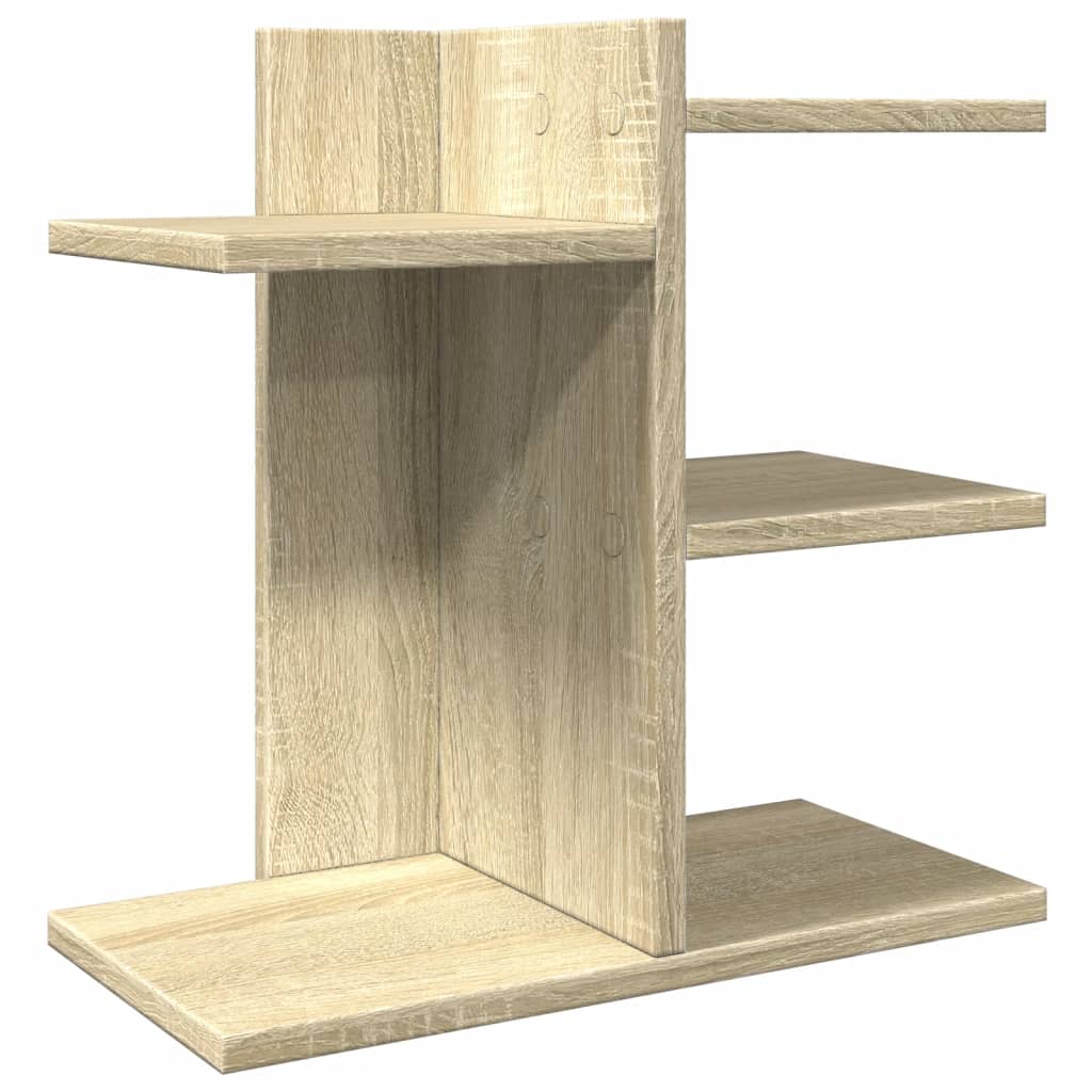Hylle Til Skrivebord Sonoma Eik 42X21,5X42 Cm Konstruert Tre
