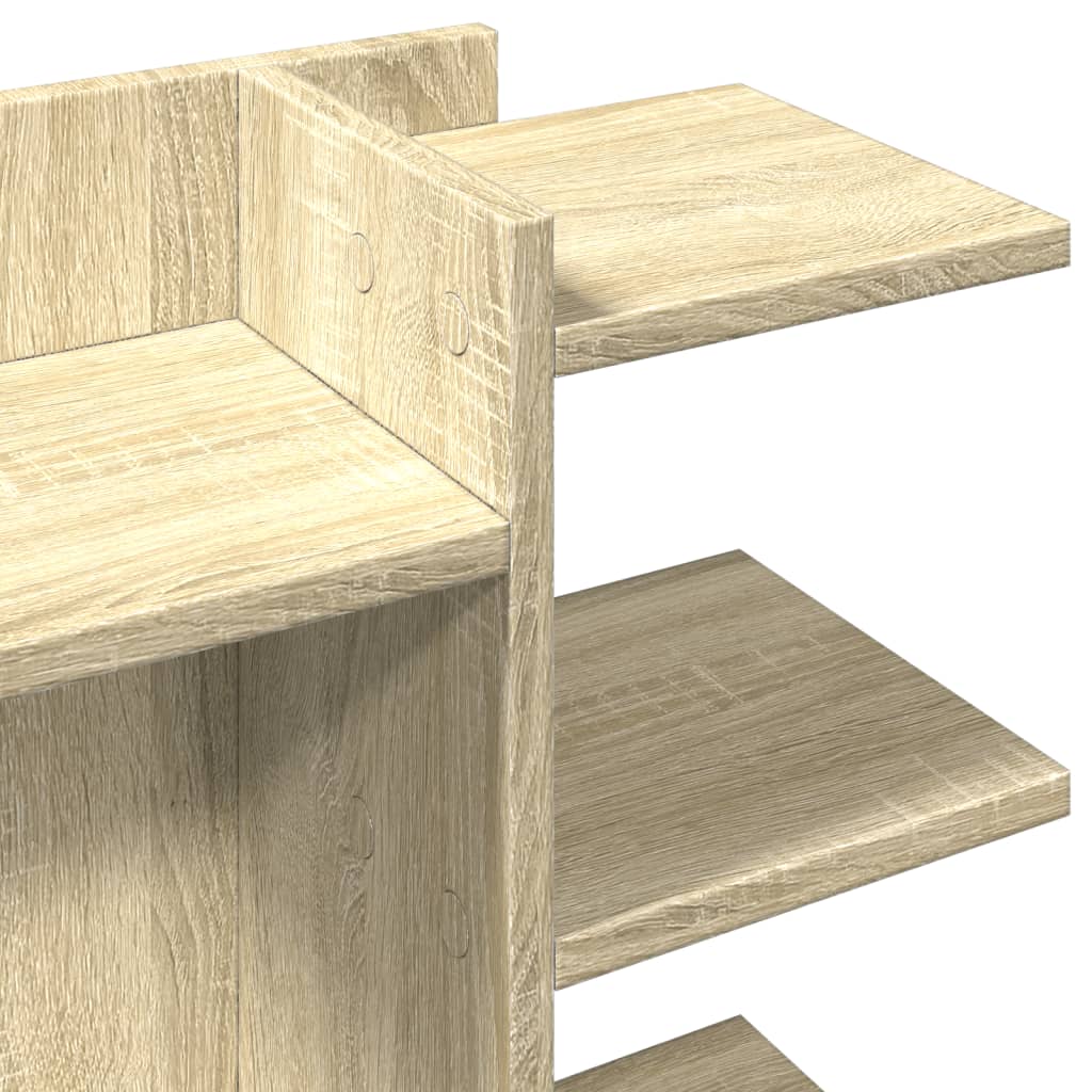 Hylle Til Skrivebord Sonoma Eik 42X21,5X42 Cm Konstruert Tre