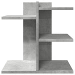 Hylle Til Skrivebord Betonggrå 42X21,5X42 Cm Konstruert Tre