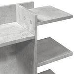 Hylle Til Skrivebord Betonggrå 42X21,5X42 Cm Konstruert Tre