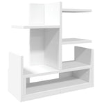 Hylle Til Skrivebord Hvit 49X20X52,5 Cm Konstruert Tre