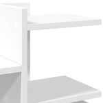 Hylle Til Skrivebord Hvit 49X20X52,5 Cm Konstruert Tre