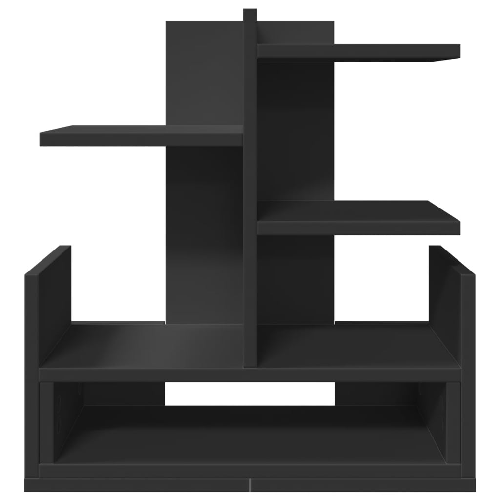 Hylle Til Skrivebord Svart 49X20X52,5 Cm Konstruert Tre