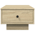 Salongbord Sonoma Eik 60X45X31 Cm Konstruert Tre