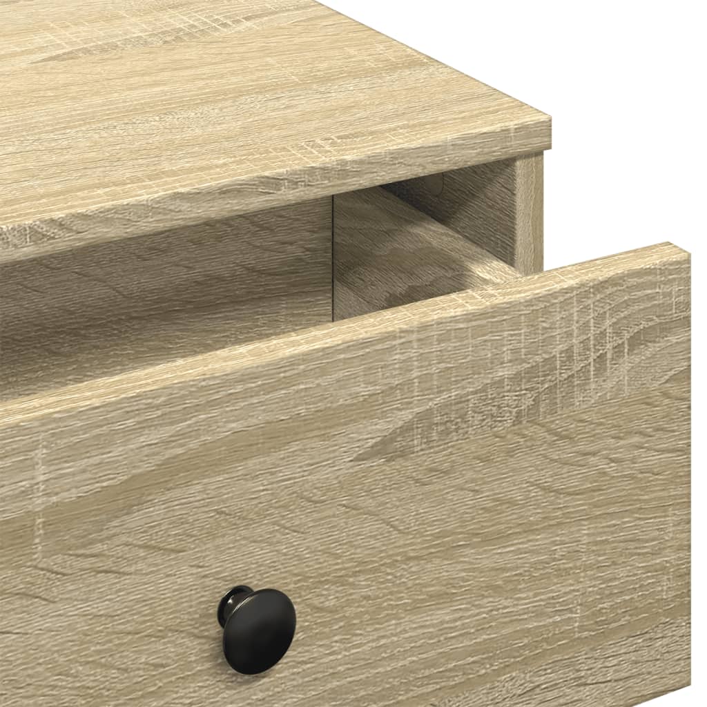 Salongbord Sonoma Eik 60X45X31 Cm Konstruert Tre