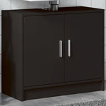 Servantskap Svart 63X29X55 Cm Konstruert Tre