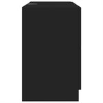 Servantskap Svart 78X37X59 Cm Konstruert Tre