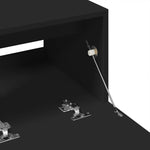 Servantskap Svart 78X37X59 Cm Konstruert Tre