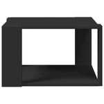 Salongbord Svart 51,5X51,5X30 Cm Konstruert Tre