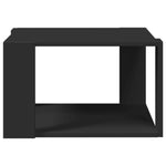 Salongbord Svart 51,5X51,5X30 Cm Konstruert Tre