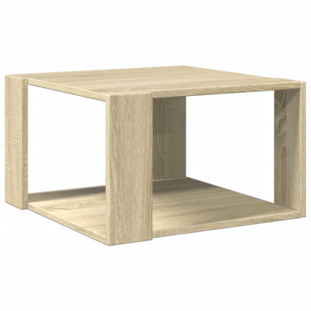 Salongbord Sonoma Eik 51,5X51,5X30 Cm Konstruert Tre