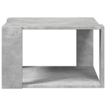 Salongbord Betonggrå 51,5X51,5X30 Cm Konstruert Tre