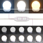 Sminkebord Med Led Sonoma Eik 80X41X144,5 Cm