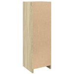 Baderomsskap Sonoma Eik 30X30X95 Cm Sponplate