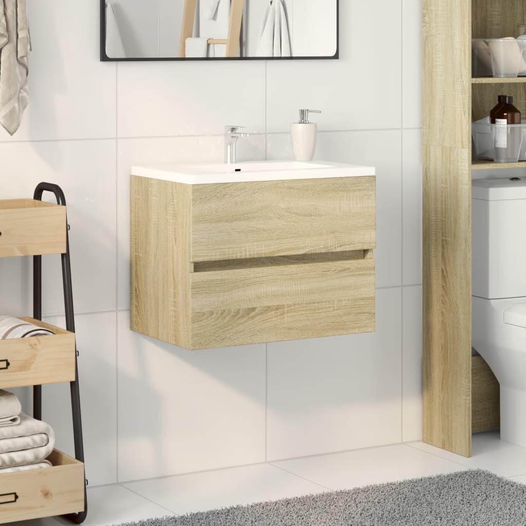 Servantskap Sonoma Eik 60X38,5X45 Cm Sponplate