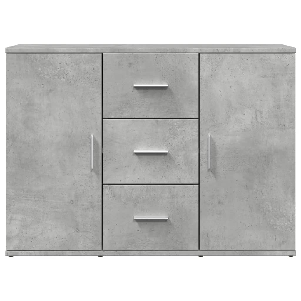 Skjenk Betonggrå 90,5X29,5X65 Cm Konstruert Tre